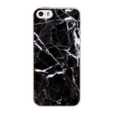 Marble solid color Soft Sillicon Transparent TPU mobile phone 5c