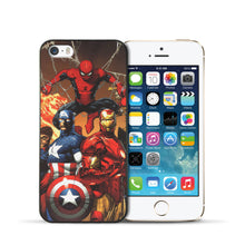 Marvel Phone Cases Novelty iPhone Case Cover for iPhone 5/5s
