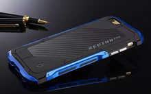 PRO Metal Aluminum Armour Carbon for Apple iPhone 6 6s Plus