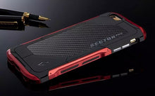 PRO Metal Aluminum Armour Carbon for Apple iPhone 6 6s Plus