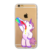 Cute Unicorn Rainbow Horse 4/4s 5/5s/SE