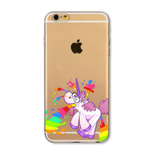 Cute Unicorn Rainbow Horse 4/4s 5/5s/SE
