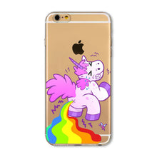 Cute Unicorn Rainbow Horse 4/4s 5/5s/SE