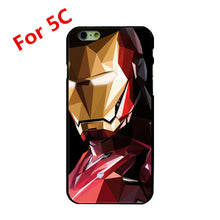 iron Man Patterns Hard Plastic Back Cover Case For iPhone 4 4S 5 5S 5c 6 6G 6S 6 Plus  6Splus