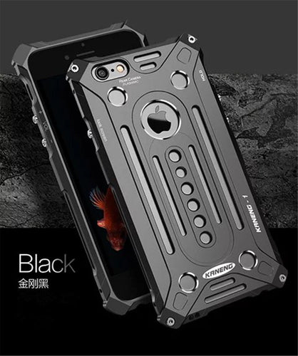 Steel Metal Shockproof Case For iPhone 5 5S SE 6 6s Plus 7 7Plus