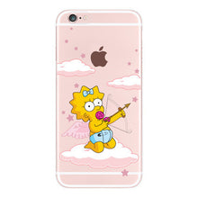 Cute Simpsons Case iPhone 4 5/5S/SE/5C 6/6S 6/6s Plus 7/7plus