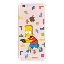 Cute Simpsons Case iPhone 4 5/5S/SE/5C 6/6S 6/6s Plus 7/7plus