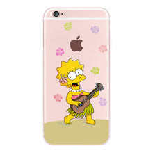 Cute Simpsons Case iPhone 4 5/5S/SE/5C 6/6S 6/6s Plus 7/7plus