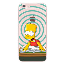 Cute Simpsons Case iPhone 4 5/5S/SE/5C 6/6S 6/6s Plus 7/7plus