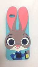 Rabbit Judy hopps silicone 3D Cartoon Case For iphone 7 6 6S Plus 5 5S SE 4 4S