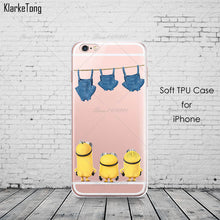 Yellow Minions Cases For iphone 6 6s 5 5s se 7 plus