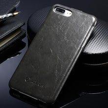 Wax PU Leather Coque Phone Bag For Apple iPhone 7 / 7 Plus