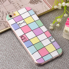 Luxury Painted 3D Relief Cute Flowers Pattern phone cases for iphone 6 6s 6 plus 6s plus Soft Slim phone back carry shell