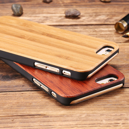Bamboo Wooden Case For (Apple iPhone 7 7 Plus 6 6S 6 6S Plus)