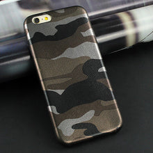 Army Camo LeatherCase  For iphone 7 6 6s Plus 5s SE