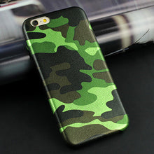 Army Camo LeatherCase  For iphone 7 6 6s Plus 5s SE