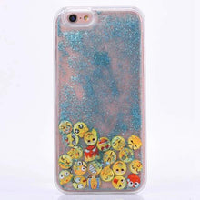 Emoji Glitter Case For iphone 5 5s 6 6s 6Plus 5.5"
