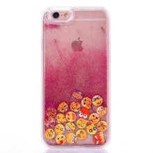 Emoji Glitter Case For iphone 5 5s 6 6s 6Plus 5.5"