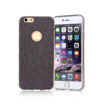 Ultra Thin Bling Luxury Flash Diamond Phone Case coque For Apple Iphone 6 6s 6Plus Logo Window Design Back Cover Cases