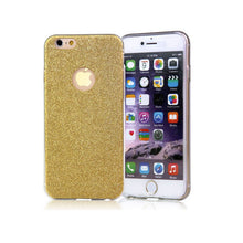 Ultra Thin Bling Luxury Flash Diamond Phone Case coque For Apple Iphone 6 6s 6Plus Logo Window Design Back Cover Cases