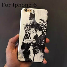 Hot Marvel Silk Print Phone Back Cover For iPhone 6/6S 6Plus