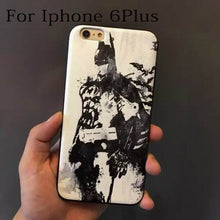 Hot Marvel Silk Print Phone Back Cover For iPhone 6/6S 6Plus