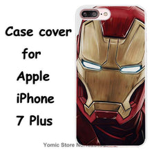 Marvel Case Cover for Apple iPhone 7 66s 6Plus SE 5c 5 5s 4 4s