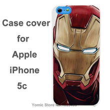 Marvel Case Cover for Apple iPhone 7 66s 6Plus SE 5c 5 5s 4 4s