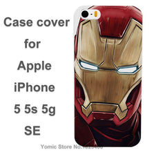 Marvel Case Cover for Apple iPhone 7 66s 6Plus SE 5c 5 5s 4 4s