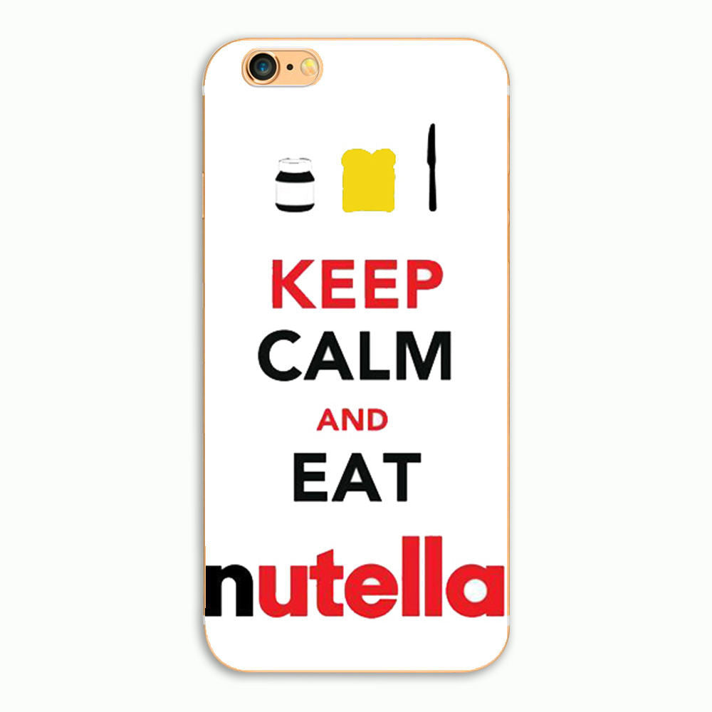 Keep Calm And Eat Nutella heart  for iphone 4 4s 5s 5s se 5c 6 6s plus