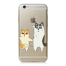 Novelty Cartoon Holding Apple Cases For iPhone 6 6s