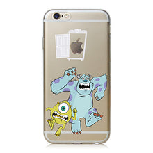 Novelty Cartoon Holding Apple Cases For iPhone 6 6s