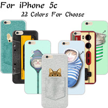 Cat Thick Lips Cases For Apple iPhone 5C