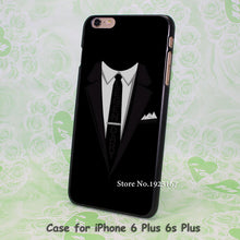 Dark Suit Case Cover for iPhone 4 4s 5 5s 5c 6 6s 6 Plus 6s Plus