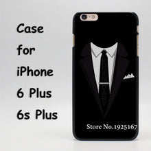 Dark Suit Case Cover for iPhone 4 4s 5 5s 5c 6 6s 6 Plus 6s Plus