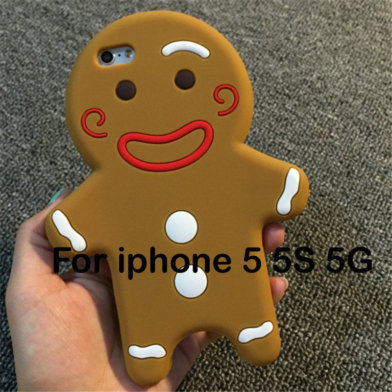 The gingerbread covers for apple Iphone 5/5s/5g