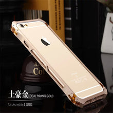 Iron Metal Frame Case For Apple iphone 6/6S