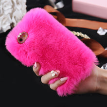 Luxury Hair Cover Diamond Woman Girly Phone Cases For