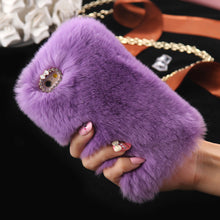 Luxury Hair Cover Diamond Woman Girly Phone Cases For