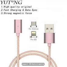 Magnetic Cable Micro Usb C Charger for IPhone 6 5s Plus Android Phone free ship