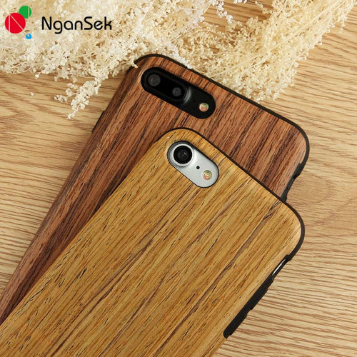 Wood Phone Case For iPhone 5/5S/SE 6/6S Plus 7/7 Plus