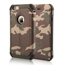 Leather Wallet Armor Case Phone Cover For iPhone 6/6s 6 Plus