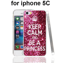 Keep Calm and be a princess Cover cell phone Case for iPhone 4 4S 5 5S SE 5C 6 6S Plus 6splus