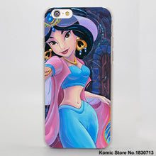 Princess series transparent clear phone Case for Apple iPhone 7 6 6s Plus SE 4s 5 5s 5c