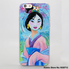 Princess series transparent clear phone Case for Apple iPhone 7 6 6s Plus SE 4s 5 5s 5c