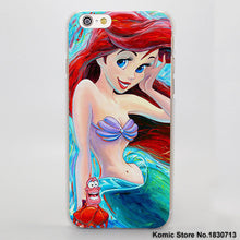 Princess series transparent clear phone Case for Apple iPhone 7 6 6s Plus SE 4s 5 5s 5c