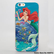 Princess series transparent clear phone Case for Apple iPhone 7 6 6s Plus SE 4s 5 5s 5c