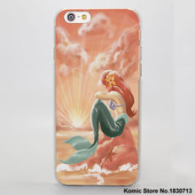 Princess series transparent clear phone Case for Apple iPhone 7 6 6s Plus SE 4s 5 5s 5c