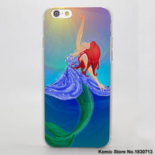 Princess series transparent clear phone Case for Apple iPhone 7 6 6s Plus SE 4s 5 5s 5c