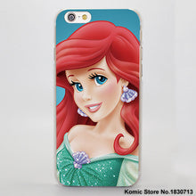 Princess series transparent clear phone Case for Apple iPhone 7 6 6s Plus SE 4s 5 5s 5c